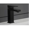 Grifo De Lavabo Canilas  5x15.2x17.3 Cm Color Negro Vente-unique