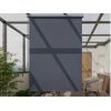 Estores Enrollables De Exterior Passoe  160x7.8x250 Cm Color Gris Antracita Vente-unique