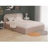 Cama Con Canapé Abatible Fireza  192x215x90 Cm Color Beige Vente-unique