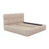 Cama Con Canapé Abatible Damado  210x221x95 Cm Color Beige Vente-unique