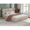 Cama Con Canapé Abatible Damado  210x221x95 Cm Color Beige Vente-unique