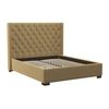 Cama Clásica Massimo  163.5x215.5x141.5 Cm Color Beige Vente-unique