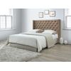 Base De Cama Massimo  163.5x215.5x141.5 Cm Color Beige Vente-unique