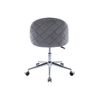 Silla De Escritorio Melbourne  51.5x57x74.5 Cm Color Gris Venta-unica