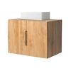 Mueble De Baño Simple Sawan  80x55x60 Cm Color Color Natural Claro Vente-unique