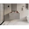 Mueble De Lavabo Sosthene 1 Cajón 80x45.5x45 Cm Color Gris Vente-unique