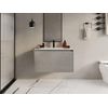 Mueble De Lavabo Sosthene 1 Cajón 80x45.5x45 Cm Color Gris Vente-unique