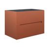 Mueble De Lavabo Pavani 2 Cajones 80x45.5x55 Cm Color Terracota Vente-unique