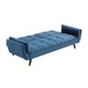 Sofá Cama Gulcan  211x90x82 Cm Color Azul Vente-unique