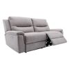 Sofá Relax Ursula Ii  204x94x97 Cm Color Gris Claro Venta-unica