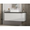 Mueble De Baño Simple Latoma 1 Cajón 90x45.6x39.2 Cm Color Blanco Vente-unique