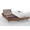 Cama Articulada Eléctrica Ether  190x140x35 Cm Color Color Natural Claro Vente-unique