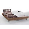 Cama Articulada Eléctrica Ether  200x160x35 Cm Color Color Natural Claro Vente-unique