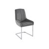 Silla Cantilever Berlona  53x58x96 Cm Color Gris Vente-unique