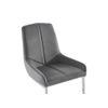 Silla Cantilever Berlona  53x58x96 Cm Color Gris Vente-unique