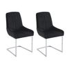 Silla Cantilever Berlona  53x58x96 Cm Color Negro Vente-unique