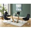 Silla Cantilever Berlona  53x58x96 Cm Color Negro Vente-unique