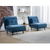 Sillón Cama Uribia  91x77.5x81 Cm Color Azul Oscuro Vente-unique