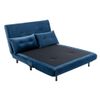 Sofá Cama Uribia  121x91x81 Cm Color Azul Oscuro Vente-unique