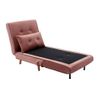 Sillón Cama Uribia  77.5x91x81 Cm Color Rosa Palo Vente-unique