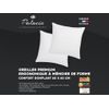 Almohada Auxence  60x60x10 Cm Color Blanco Vente-unique