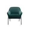 Sillón Clásico Cerita  74x81.5x84 Cm Color Verde Pino Venta-unica