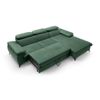 Sofá Cama Samara  280x193x75 Cm Color Verde Vente-unique