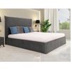 Cama Con Canapé Abatible Soryo  180x214x125 Cm Color Gris Vente-unique