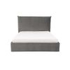 Cama Con Canapé Abatible Soryo  180x214x125 Cm Color Gris Vente-unique