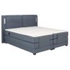 Cama Continental Boxspring Astemi  214x181x122 Cm Color Azul Vente-unique