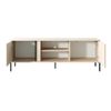 Mueble Bajo De Tv Elynia  153.1x39.5x53.4 Cm Color Beige Vente-unique