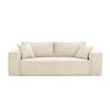 Sofá Cama Amelia  214x105x80 Cm Color Crema Venta-unica