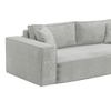 Sofá Cama Amelia  234x105x80 Cm Color Gris Venta-unica