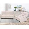 Conjunto Sofá Relax Nevers  187x95x103 Cm Color Beige Vente-unique