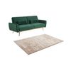 Sofá Cama Launei  230x160x86 Cm Color Verde Pino, Topo Venta-unica