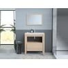 Mueble De Baño Simple Cosmoti 1 Cajón 80x45.5x87 Cm Color Color Natural Claro Vente-unique