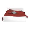 Base De Cama Pablo 2 Cajones 145.8x193x58.9 Cm Color Blanco Vente-unique