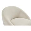 Sillón Giratorio Lacara  88x78x70 Cm Color Blanco Vente-unique