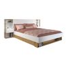 Base De Cama Mista 3 Cajones 255.1x244.9x102.6 Cm Color Color Natural Claro, Blanco Vente-unique