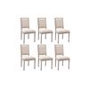 Silla Medallón Luis Xvi Amboisette  50x60x95 Cm Color Beige Venta-unica