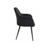 Silla Góndola Eleana  58x59x82 Cm Color Negro Vente-unique