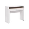 Consola De Oficina Loavia 2 Cajones 100x40x87 Cm Color Color Natural Claro, Blanco Vente-unique