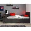 Cama Nido Vouani  242.8x98.7x100.5 Cm Color Gris Antracita Vente-unique