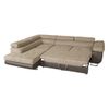 Sofá Cama Kerio  273x200x90 Cm Color Topo, Beige Vente-unique