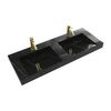 Lavabo Suspendido Takotna  120.2x45.2x8 Cm Color Negro Vente-unique