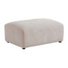 Puf Tirono  99x66x46 Cm Color Beige Vente-unique