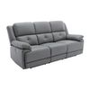 Sofá Relax Dolene  217x93x101 Cm Color Gris Vente-unique