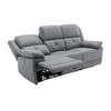 Sofá Relax Dolene  217x93x101 Cm Color Gris Vente-unique