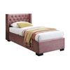 Cama Con Canapé Abatible Massimo  214.5x107.5x111 Cm Color Rosa Vente-unique