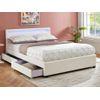 Base De Cama Alois 4 Cajones 205x151x85 Cm Color Blanco Vente-unique